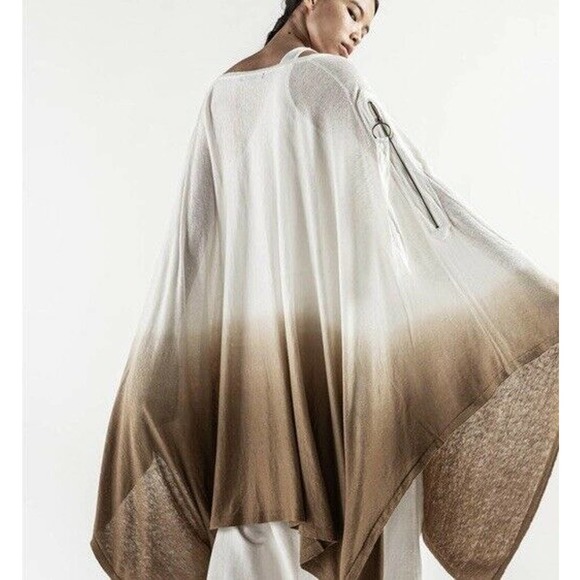 Nicholas K Sweaters - New NICHOLAS K Dip Dye Convertible Poncho